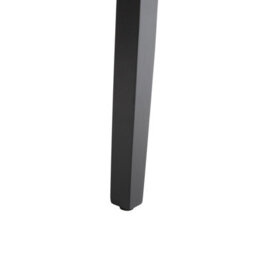 Beliani Set 2 Grey Fabric Dining Chairs With Diamond Stitching And Black Pinewood Legs - thumbnail 7