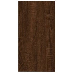 Berkfield Side Table Brown Oak 50X26X50 Cm Engineered Wood - thumbnail 5