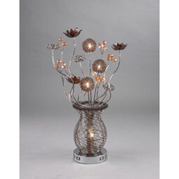 Luminosa Lighting Luminosa (Dh) Calista Table Lamp 4 Light G4 Brown/crystal, Not Led/cfl Compatible - thumbnail 2