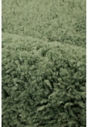Melrose Venus Shaggy High Pile Sage Green Medium Area Rug 080/150Cm - thumbnail 3