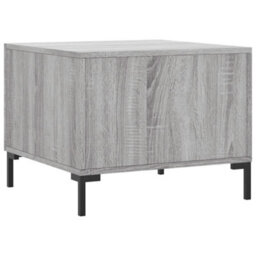 Berkfield Durable Coffee Table Grey Sonoma 50X50X40 Cm Engineered Wood - thumbnail 8