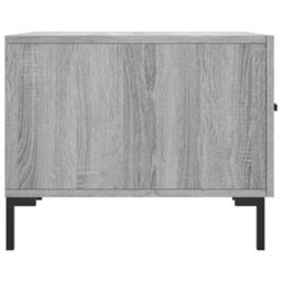 Berkfield Durable Coffee Table Grey Sonoma 50X50X40 Cm Engineered Wood - thumbnail 7