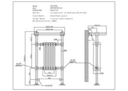Uk Radiators 1239Btu H963mm X W538mm Anthracite Traditional Thermostatic Wifi Column Dual Fuel Heated Towel Rail Arundel - thumbnail 3