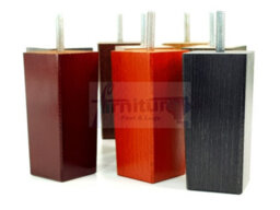L&F 4X Replacement Furniture Legs Solid Wood 110mm High Sofas Chairs Settee Cabinets Legs M10 Tsp2055 - thumbnail 8