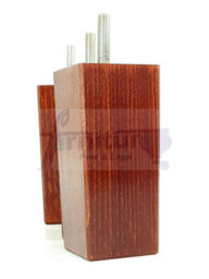 L&F 4X Replacement Furniture Legs Solid Wood 110mm High Sofas Chairs Settee Cabinets Legs M10 Tsp2055 - thumbnail 3