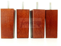 L&F 4X Replacement Furniture Legs Solid Wood 110mm High Sofas Chairs Settee Cabinets Legs M10 Tsp2055 - thumbnail 7