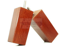 L&F 4X Replacement Furniture Legs Solid Wood 110mm High Sofas Chairs Settee Cabinets Legs M10 Tsp2055 - thumbnail 4