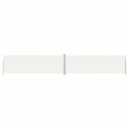 Walplus Retractable Side Awning Garden Sun Shade Canopy Gazebo For Back Door, Porch, Patio Cream 200X1200 Cm - thumbnail 2