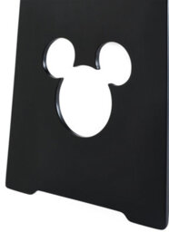 Disney Mickey Bentwood U Stool For Children, Black Finish, W52 X D40.5 X H45Cm - thumbnail 3