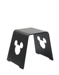 Disney Mickey Bentwood U Stool For Children, Black Finish, W52 X D40.5 X H45Cm - thumbnail 1