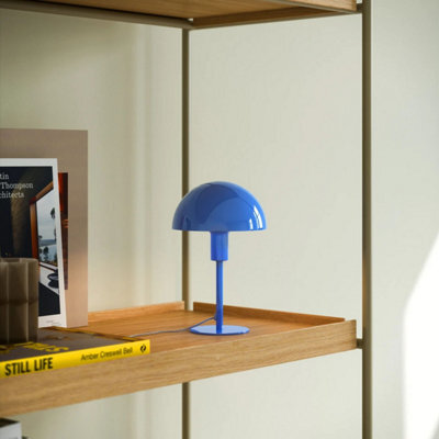 Nordlux Ellen Metal Table Lamp Dome Shade Blue,mains - image 1