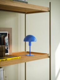 Nordlux Ellen Metal Table Lamp Dome Shade Blue,mains - thumbnail 5