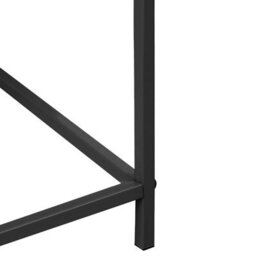 Beliani Raised Planter Box Black Rectangular Metal 70Cm X 30Cm X 100Cm - thumbnail 6