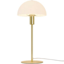 Nordlux Ellen Metal Table Lamp Dome Shade Brass,mains - thumbnail 3