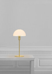 Nordlux Ellen Metal Table Lamp Dome Shade Brass,mains - thumbnail 1