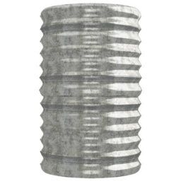 Berkfield Durable Garden Planter Powder-Coated Steel 224X40X68 Cm Silver - thumbnail 4
