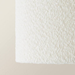 Valuelights Reni Cream Boucle Drum Ceiling Lamp Shade (D)35Cm - thumbnail 4
