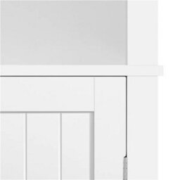 163 Cm Tall Bathroom Corner Cabinet With Door Cabinet And Adjustable Shelves - thumbnail 6