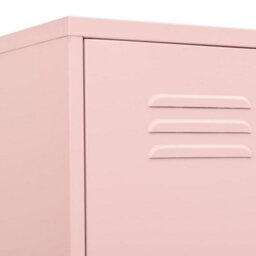 Berkfield Locker Cabinet Pink 35X46X180 Cm Steel - thumbnail 7