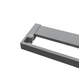Probaty Bathrooms Walkin Wet Room Shower Enclosure Glass Screen  Towel Rail Rack 1400mm - thumbnail 4