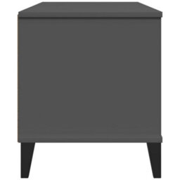 Berkfield Industrial Tv Cabinet Viken Anthracite Grey Engineered Wood - thumbnail 7