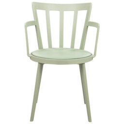 Beliani Set Of 4 Dining Chairs Morill Light Green - thumbnail 5