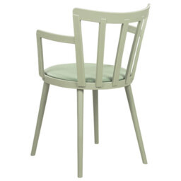 Beliani Set Of 4 Dining Chairs Morill Light Green - thumbnail 6