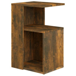 Vidaxl Side Table Smoked Oak 36X30X56 Cm Engineered Wood - thumbnail 2