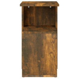 Vidaxl Side Table Smoked Oak 36X30X56 Cm Engineered Wood - thumbnail 4