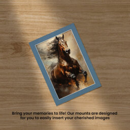 Ak Frames 70X50Cm Pompadour Picture Mounts To Fit 60X40Cm Aperture Size - Mount Board Only (No Frame Included) - thumbnail 5