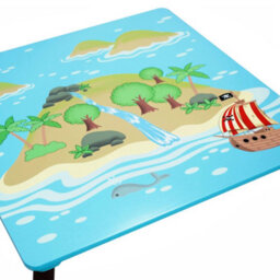 Teamson Home Fantasy Fields - Toy Furniture -Pirate Island Table - thumbnail 4
