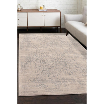Melrose Vintage Zeus Faded Pattern Design Indoor Medium Area Rug 080/150Cm - image 1