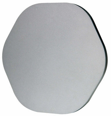 Luminosa Lighting Luminosa Fusion Wall Light 19.2Cm Hexagonal 12W Led 3000K, 1080Lm, Silver Paint - image 1