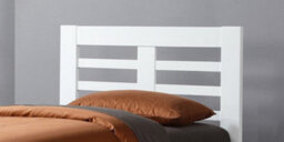 Save On Goods UK 3Ft Single White Wood Wooden Bed Frame.underbed Drawer Storage. Shaker Style,low Foot End - thumbnail 4