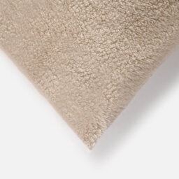 OHS Long Bolster Pillow Teddy Fleece Body Neck Pregnancy Support Cushion - thumbnail 8