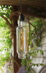 Netagon Luxform Lighting Indoor & Outdoor Tube Battery Powered Pendulum Hanging Light With 24 Hour Timer - thumbnail 3