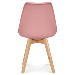 Bravich Rocco Tulip Dining Chair - Dusty Pink - thumbnail 8