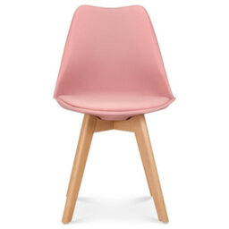 Bravich Rocco Tulip Dining Chair - Dusty Pink