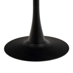Furniture To Go Malta Ceramic Round Dining Table In Black 90X75Cm - thumbnail 8