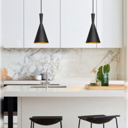 Long Life Lamps Company Modern Black Metal Ceiling Pendant Light M0205 - thumbnail 8