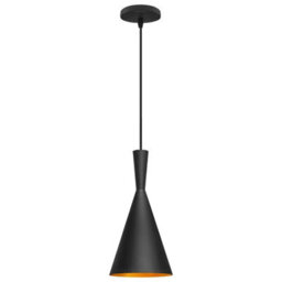 Long Life Lamps Company Modern Black Metal Ceiling Pendant Light M0205 - thumbnail 4