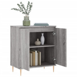 Berkfield Sideboard Grey Sonoma 60X35X70 Cm Engineered Wood - thumbnail 4