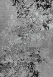 Smart Living Modern Soft Carved Area Rug, Living Room Carpet, Kitchen Floor, Bedroom Soft Rugs 80Cmx150Cm - Serenity (205 Black) - thumbnail 4