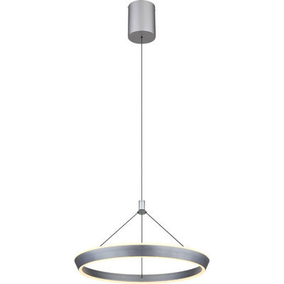 Luminosa Lighting Luminosa Ferra Pendant Ceiling Light Grey Matt Led 3000K - image 1