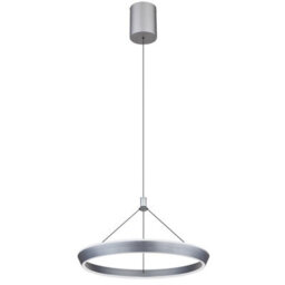 Luminosa Lighting Luminosa Ferra Pendant Ceiling Light Grey Matt Led 3000K - thumbnail 2