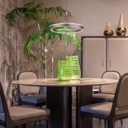 Luminosa Lighting Luminosa Ferra Pendant Ceiling Light Grey Matt Led 3000K - thumbnail 6