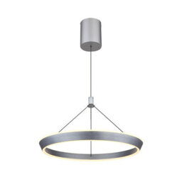 Luminosa Lighting Luminosa Ferra Pendant Ceiling Light Grey Matt Led 3000K - thumbnail 4