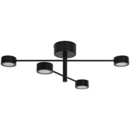 Nordlux Clyde Metal Pendant Rail Light 3-Level Dimming Black,mains Led - thumbnail 8