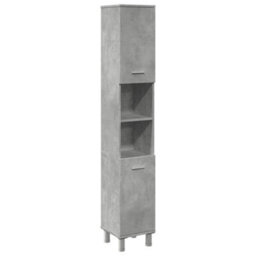 Walplus Bathroom Cabinet Concrete Grey 30X30X179 Cm Engineered Wood - thumbnail 2