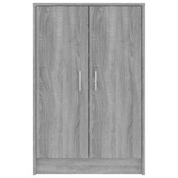 Vidaxl Shoe Cabinet Grey Sonoma 60X35X92 Cm Engineered Wood - thumbnail 6